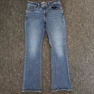 Levi Strauss Jeans Womens Size 30 Curvy Boot Cut Comfort Fit Stretch Denim